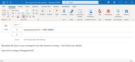 How to Recall an Email in Microsoft Outlook
