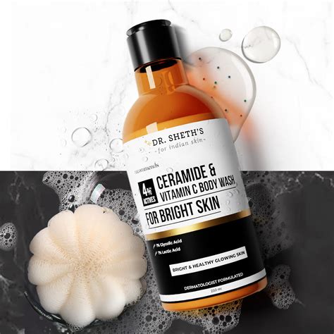 Ceramide & Vitamin C Body Wash - 250ml – Dr Sheth's