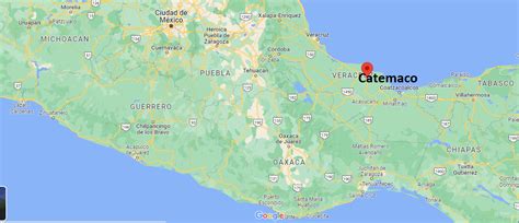 ¿Dónde está Catemaco Mexico? Dónde queda Catemaco - ¿Dónde está la ciudad?
