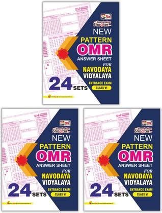 Puja OMR Answer Practice Sheets For Jawahar Navodaya Vidyalaya (JNV) F ...