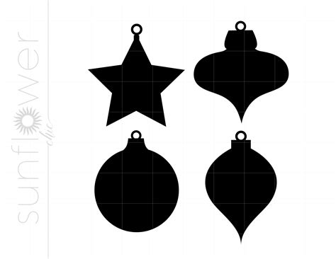Christmas Ball Silhouette