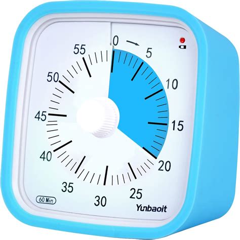 Buy Yunbaoit Upgraded 60 Minute Visual Timer with Protective Case ...