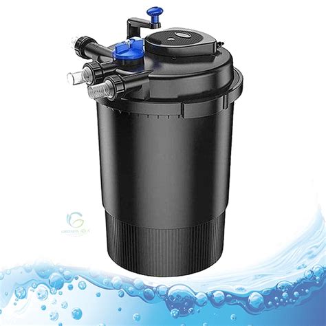 Sunsun CPF-10000 11Watts UV Light UV CPF Series Pressure Pond Filter ...