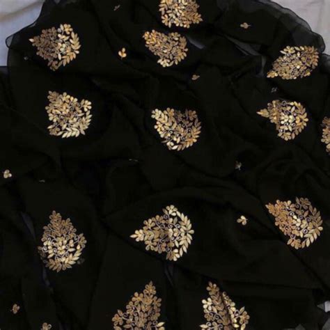 Black Gotta Patti Motif – miraahe.com