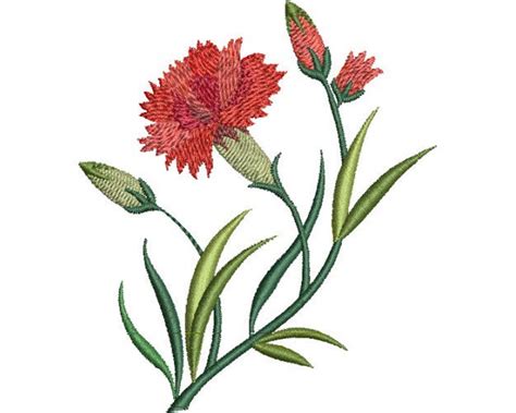 Image result for 3D Embroidery Carnation Tutorial