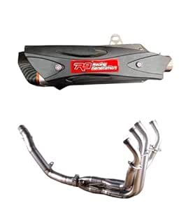 Acube Mart Bike Silencer Slip-on Exhaust | R9 Racing Generation with DB ...