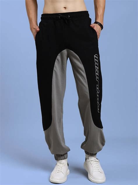 BERLIN RELAXED FIT JOGGERS BLACK GREY