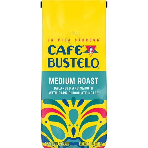 Cafe Bustelo Medium Roast Ground Coffee, 11 oz Bag - Walmart.com