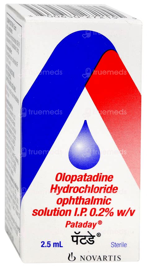 Pataday 0.2% Eye Drops 2.5 ML | Order Pataday 0.2 % Eye Drops 2.5 ML ...