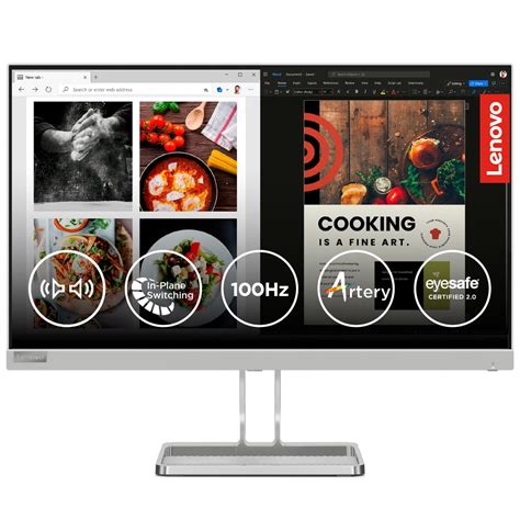 Lenovo L-Series 60.45cm (24 inch) | FHD IPS Ultraslim Monitor | 100Hz ...