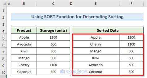 Image result for Auto Sort Array Excel