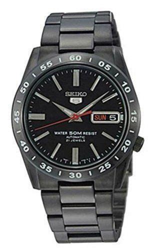 Seiko 5 SNKE03KC Black Automatic Watch for Men India | Ubuy