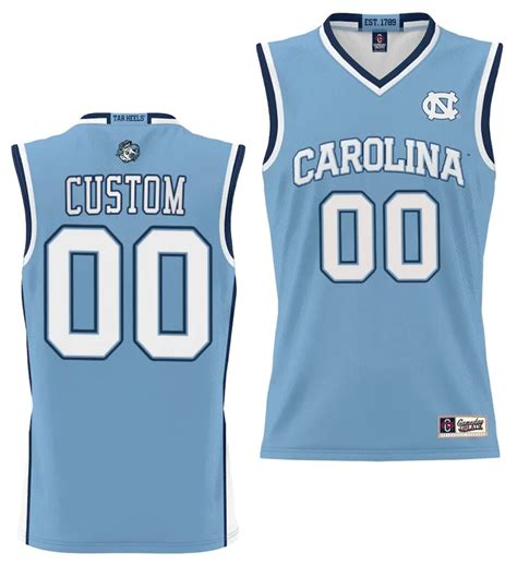 [Hot] New Custom North Carolina Tar Heels Jersey Lightweight