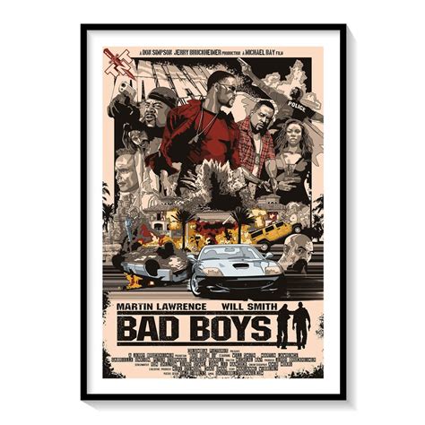Buy Bad Boys Movie Poster Online at Best Price – Dessine Art