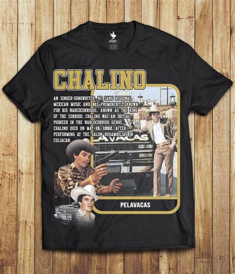 Chalino Sanchez Card T-shirt *LIMITED EDITION* - Etsy
