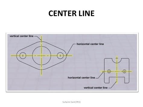Image result for Centerline Engineering Drawing
