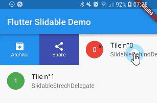 Image result for Flutter Slidable