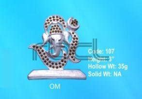 999 Silver Om Statue Manufacturer, Supplier from Agra