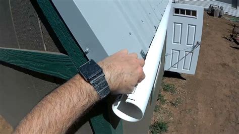 Image result for Using PVC Pipe for Gutters