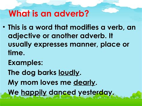 Adverbs of Manner for Grade Three Pupils | PPTX