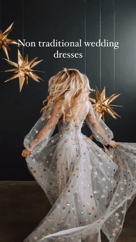 Non traditional wedding dress inspiration – Artofit