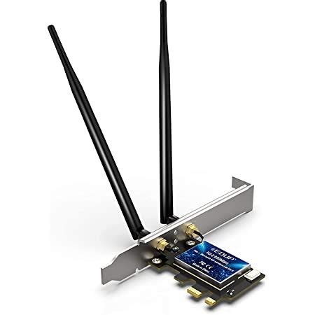 ASUS PCE-AC58BT Dual-Band PCIe (Blue) AC2100 160MHz Wi-Fi Adapter ...