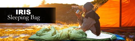 Buy IRIS Sleeping Bag Envelop 3 Season Ultra Light Portable Waterproof ...