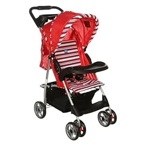 Buy Mee Mee Baby Stroller/Pram for 0 to 3 Years, Quick One Hand Folding ...
