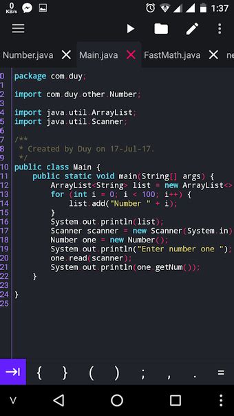 Java IDE Android 的图像结果