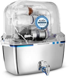 BePURE Alken Copper+ 12 L RO + UV + UF + TDS + Alkaline Water Purifier ...