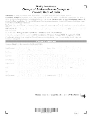 Request to Change Remittance Address Form - Blank Fillable Template ...
