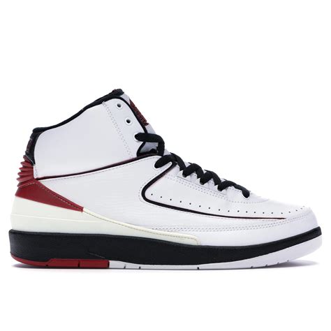 Air Jordan 2 Retro White Varsity Red Black – Zeuskicks