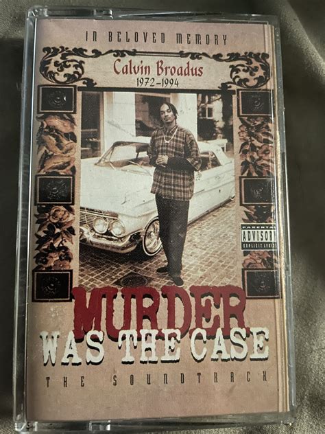 Snoop Dogg Murder Was The Case Cassette for Sale in Riverside, CA - OfferUp