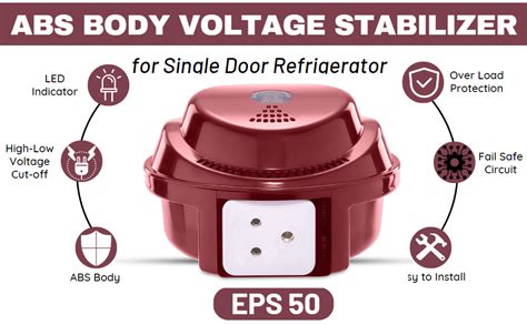 Everest ABS EPS 50 Voltage Stabilizer for Single Door Refrigerator Upto ...