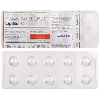Lipigo 20 - Strip of 10 Tablets : Amazon.in: Health & Personal Care