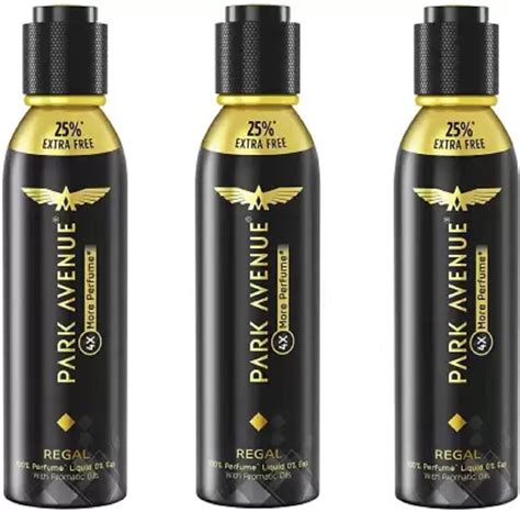 Buy Park Avenue Unisex Regal 4X More Citrus Perfume Spray 120Ml Each ...