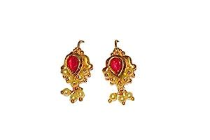 Buy Shrungarika Upper Ear clips Press on Maharashtrian Traditional ...