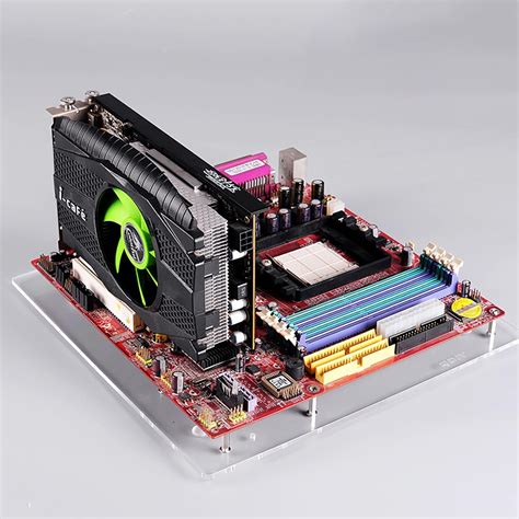 Amazon.in: Buy MATX PC Open Transparent Acrylic Frame Test Bench ...