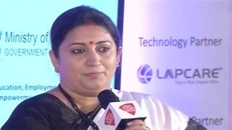 When an influential man approached Smriti Irani to stop probe against ...