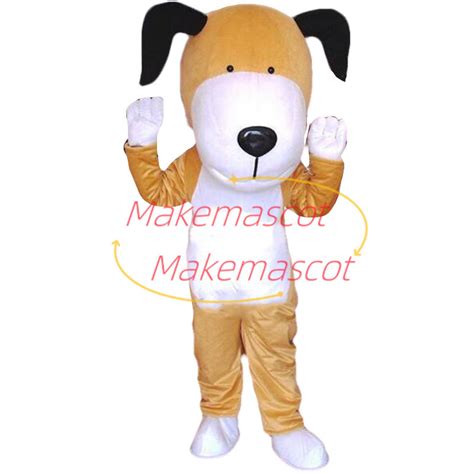 Curious Kipper the Dog Mascot Costume