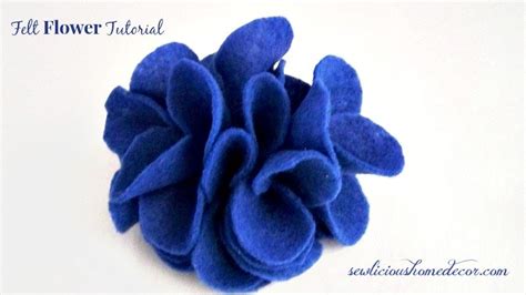 Image result for Felt Flower Tutorial