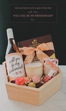 What To Ask For Wedding Gifts by Diy Bridesmaid Gift Box With Godiva Green Wedding Shoes What To Ask For Wedding Gifts