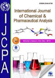 International Journal of Chemical and Pharmaceutical Analysis | IJCPA