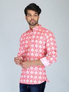 FUBAR Men Printed Straight Kurta - Buy FUBAR Men Printed Straight Kurta ...