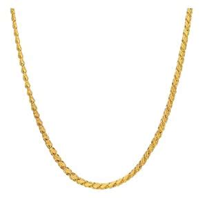 1GM Gold Plated Chain For Women | Kerala Traditional 1Gm Gold-Plated ...