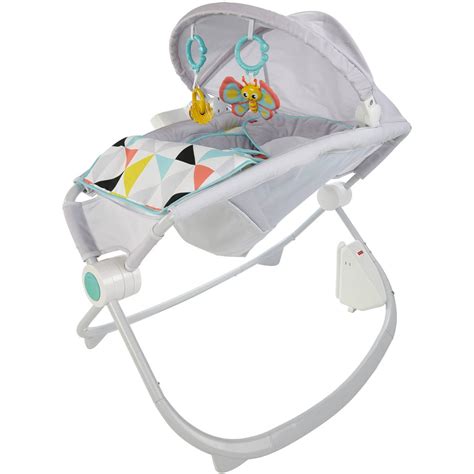 Fisher-Price Premium Rock 'n Play Sleeper with Smartconnect, Windmill ...