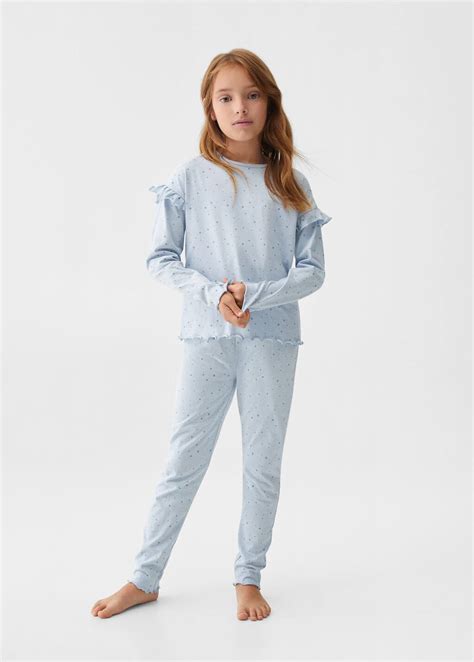 Girls on sale star pajamas