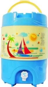 SOMSTAR 20 Liter Cooling / Chilled Water Jar Insulated Plastic Thermos ...