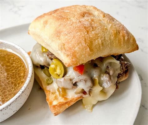 Simple Crock Pot Italian Shredded Beef Sliders - Right Back Spatula