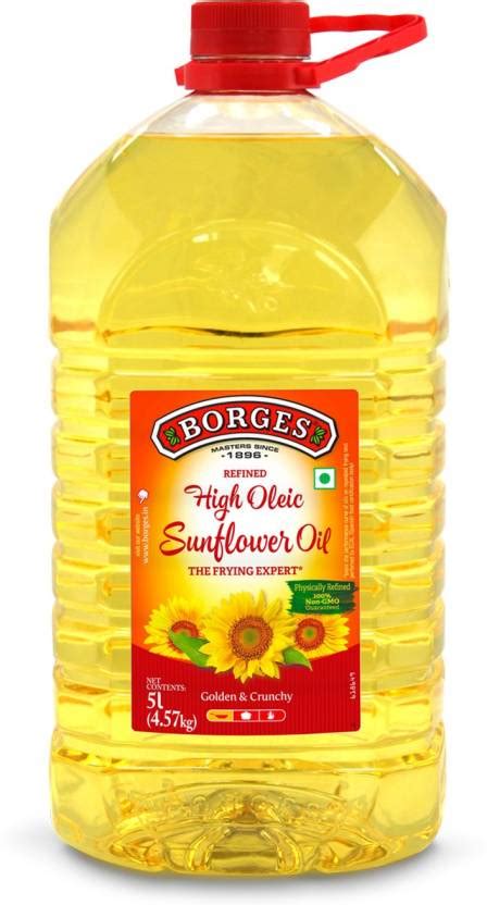 BORGES Borgefrit Refined High Oleic,100% Natural and Pure Cooking Oil ...